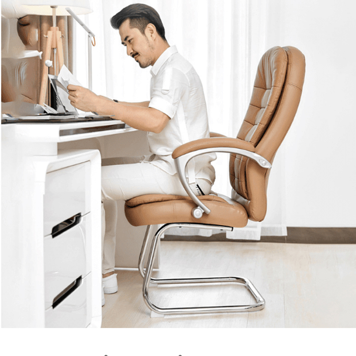 Cách cải thiện bệnh đau lưng bằng ghế văn phòng chân quỳ Hòa Phát 3