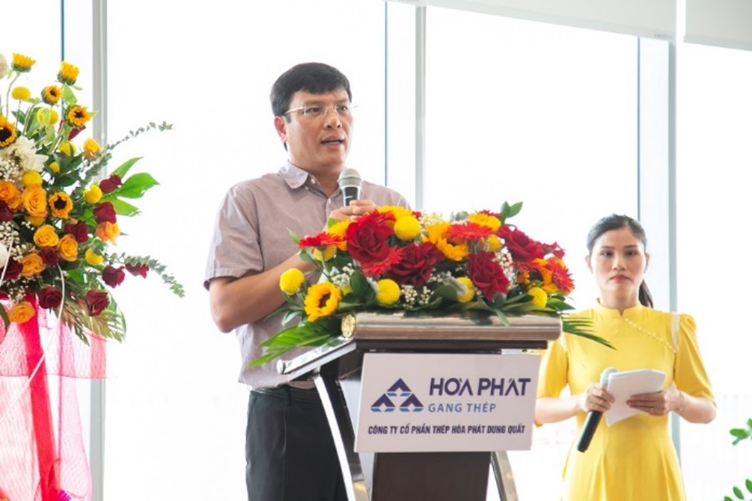 Hiệp hội Thép Việt Nam thăm và làm việc tại Thép Hòa Phát Dung Quất