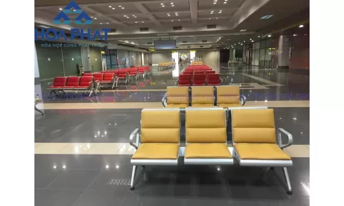 Công trình ghế phòng chờ Nhà ga Quốc Tế - Sân bay Nội Bài