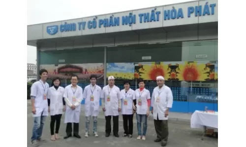 Tổ chức khám sức khỏe định kỳ cho CBCNV Tập đoàn Hòa Phát