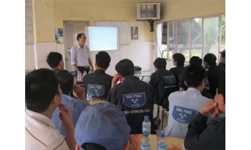 Nội thất Hòa Phát đào tạo an toàn vệ sinh lao động