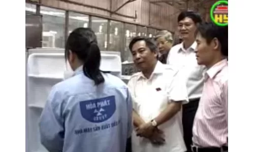 Chủ tịch tỉnh Hưng Yên thăm và làm việc với Tập đoàn Hòa Phát