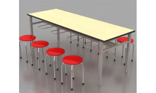 Top 5 mẫu bàn ăn gấp chân sắt Hòa Phát giá 1 triệu đồng