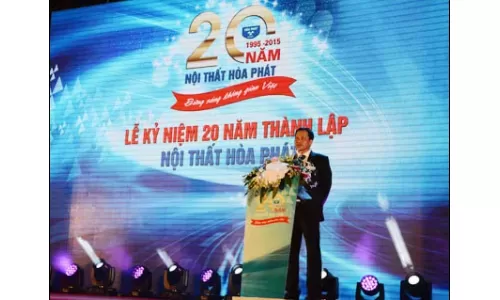 Nội thất Hòa Phát kỉ niệm 20 năm thành lập và phát triển