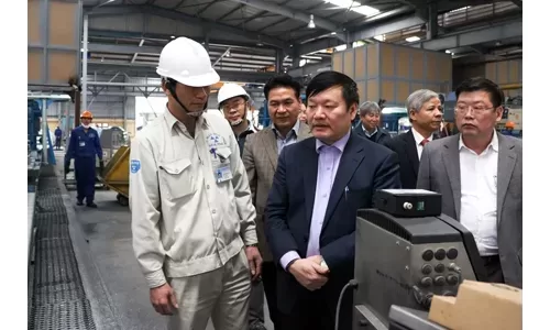 Lãnh đạo tỉnh Hưng Yên thăm & làm việc tại Tập đoàn Hòa Phát