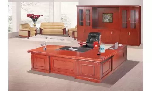 Bàn Làm Việc Gỗ Tự Nhiên Sang Trọng Và Quyền Uy