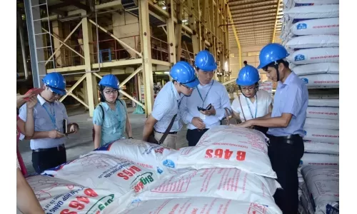 Nhiều quỹ đầu tư thăm nhà máy thức ăn chăn nuôi Hòa Phát
