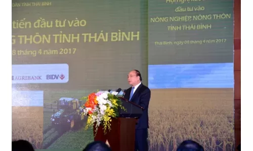 Hòa Phát dự hội nghị xúc tiến đầu tư nông nghiệp Thái Bình