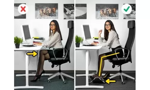 Sử dụng ghế văn phòng thế nào để tránh đau lưng ?