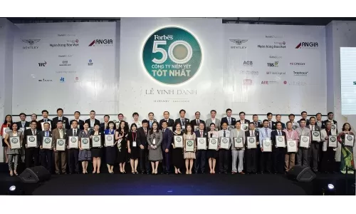 Hòa Phát lần thứ 5 liên tiếp được vinh danh trong Forbes 50