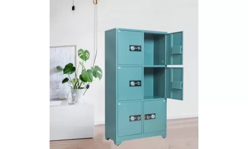Tủ Hoà Phát 6 ngăn - Tủ sắt an toàn bán chạy nhất