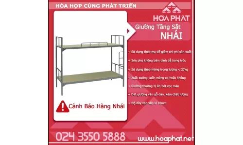 [Cảnh Báo] Giường Tầng Sắt Nhái Tràn Lan Thị Trường