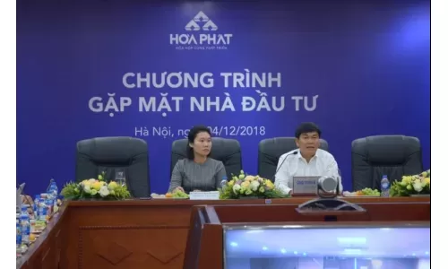 Hòa Phát đã vượt kế hoạch lợi nhuận năm 2018