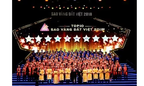 Hòa Phát lọt Top 10 Sao Vàng Đất Việt 2018