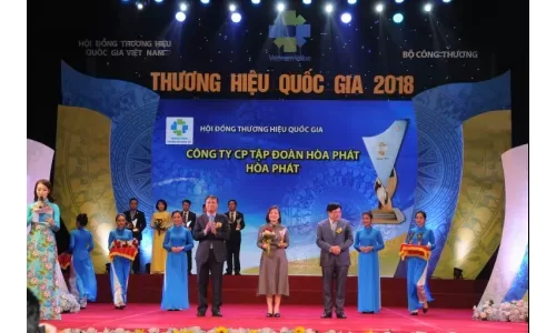 Hòa Phát là Thương hiệu Quốc gia lần thứ 4 liên tiếp