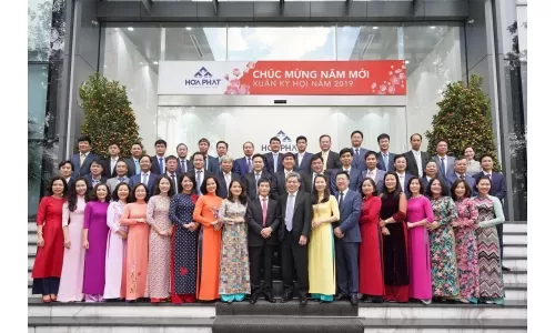 Tập đoàn Hòa Phát gặp mặt đầu Xuân Kỷ Hợi