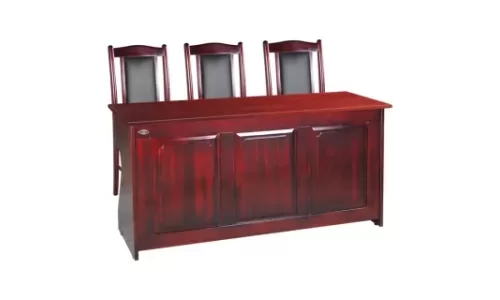 Tại sao bàn hội trường gỗ gụ ít được sử dụng ?