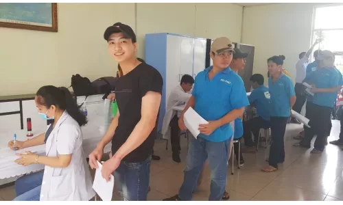 Nội thất Hòa Phát chi nhánh miền Nam tổ chức khám sức khỏe định kỳ năm 2019