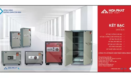 Catalogue Két sắt - Két bạc