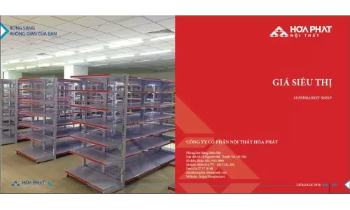 Catalogue Giá kệ siêu thị