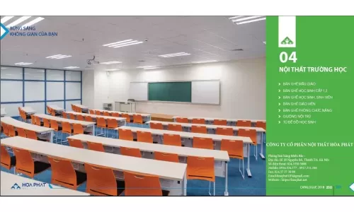 Catalogue Nội thất trường học