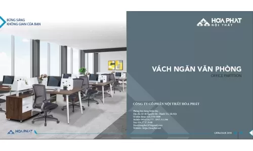 Catalogue Vách ngăn văn phòng