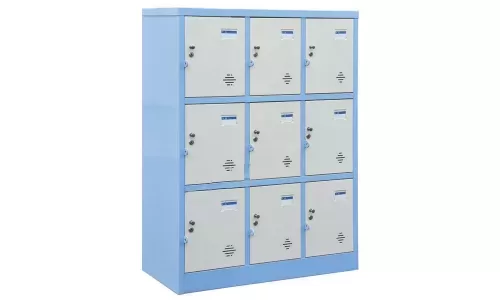 Tủ locker 9 ngăn TMG983-3K đựng đồ cá nhân cho trẻ