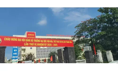Cung cấp Bàn ghế hội trường 1000m2 Trường Đại Học Văn Hóa, Thể Thao và Du Lịch Thanh Hóa