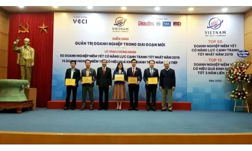 Hòa Phát được vinh danh Top 15 DN niêm yết tốt nhất 3 năm liên tiếp
