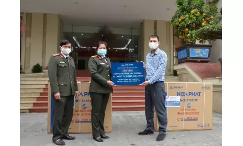 Hòa Phát tiếp tục ủng hộ phòng chống dịch Covid-19 tại Hải Dương, Bắc Giang