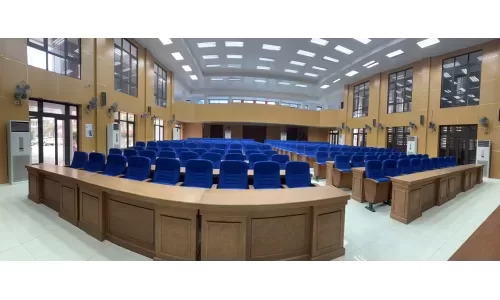 Cung cấp bàn ghế hội trường tại trường công nghệ giao thông vận tải