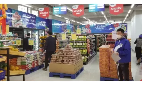Trứng gà sạch Hòa Phát đã vào hàng loạt siêu thị