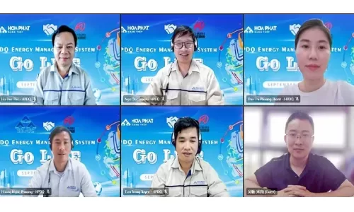 Thép Hòa Phát Dung Quất đưa vào vận hành Hệ thống quản lý nguồn năng lượng EMS