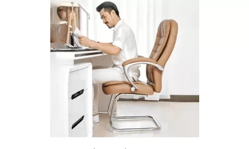 XEM NGAY: Cách cải thiện bệnh đau lưng bằng ghế văn phòng chân quỳ Hòa Phát
