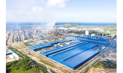 Thép Hòa Phát Dung Quất đề xuất đầu tư thêm nhiều dự án sản xuất lớn tại Quảng Ngãi