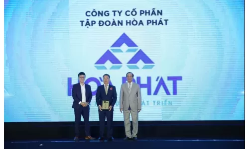 Hòa Phát lọt Top 50 Công ty kinh doanh hiệu quả nhất Việt Nam lần thứ 10 liên tiếp