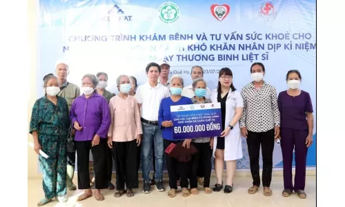 Hòa Phát tài trợ Bệnh viện Bạch Mai khám và tư vấn sức khỏe miễn phí cho người nghèo tại tỉnh Yên Bá