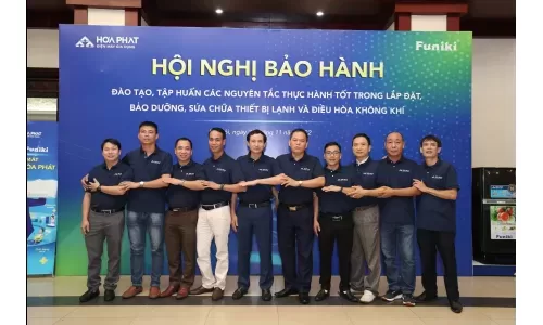 Điện lạnh Hòa Phát tổ chức Hội nghị bảo hành miền Bắc