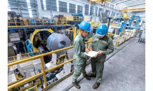 Hòa Phát cung cấp cho thị trường 475.000 tấn thép các loại trong tháng 2