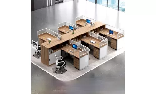 Tìm hiều chi tiết bàn làm việc văn phòng có vách ngăn