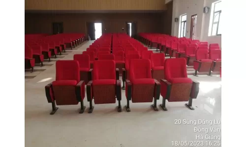 cung cấp và lắp đặt ghế hội trường tại UBND huyện Đồng Văn, Hà Giang