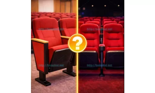 Ghế hội trường khác ghế rạp chiếu phim không?