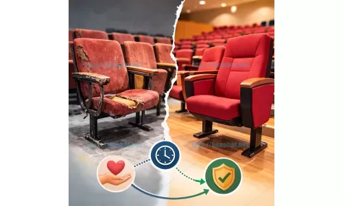 Ghế hội trường có phù hợp dùng lâu dài không?