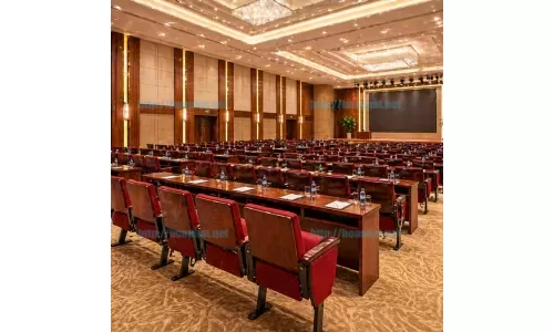 Bàn hội trường kết hợp ghế đệm lật