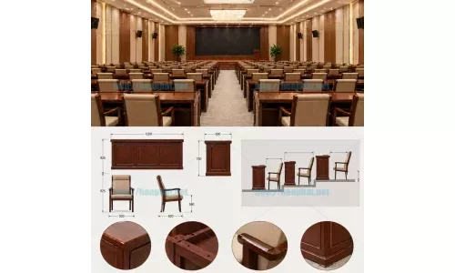 Tiêu chuẩn bàn ghế hội trường