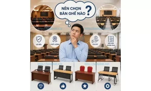 Bàn ghế hội trường loại nào tốt?