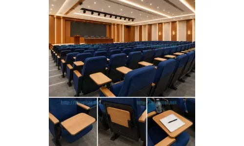 Bàn ghế hội trường có bàn viết tiện lợi