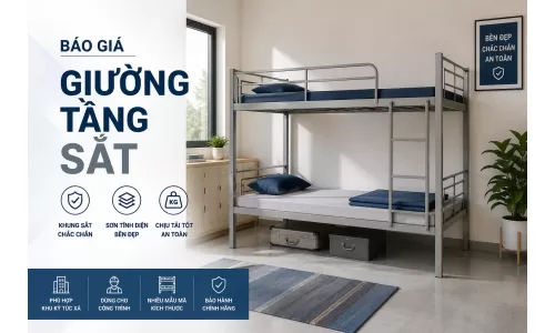 Báo giá Giường tầng sắt