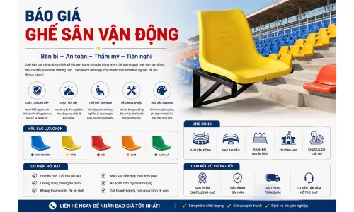 Báo giá Ghế sân vận động