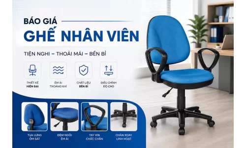 Báo giá Ghế nhân viên Hòa Phát